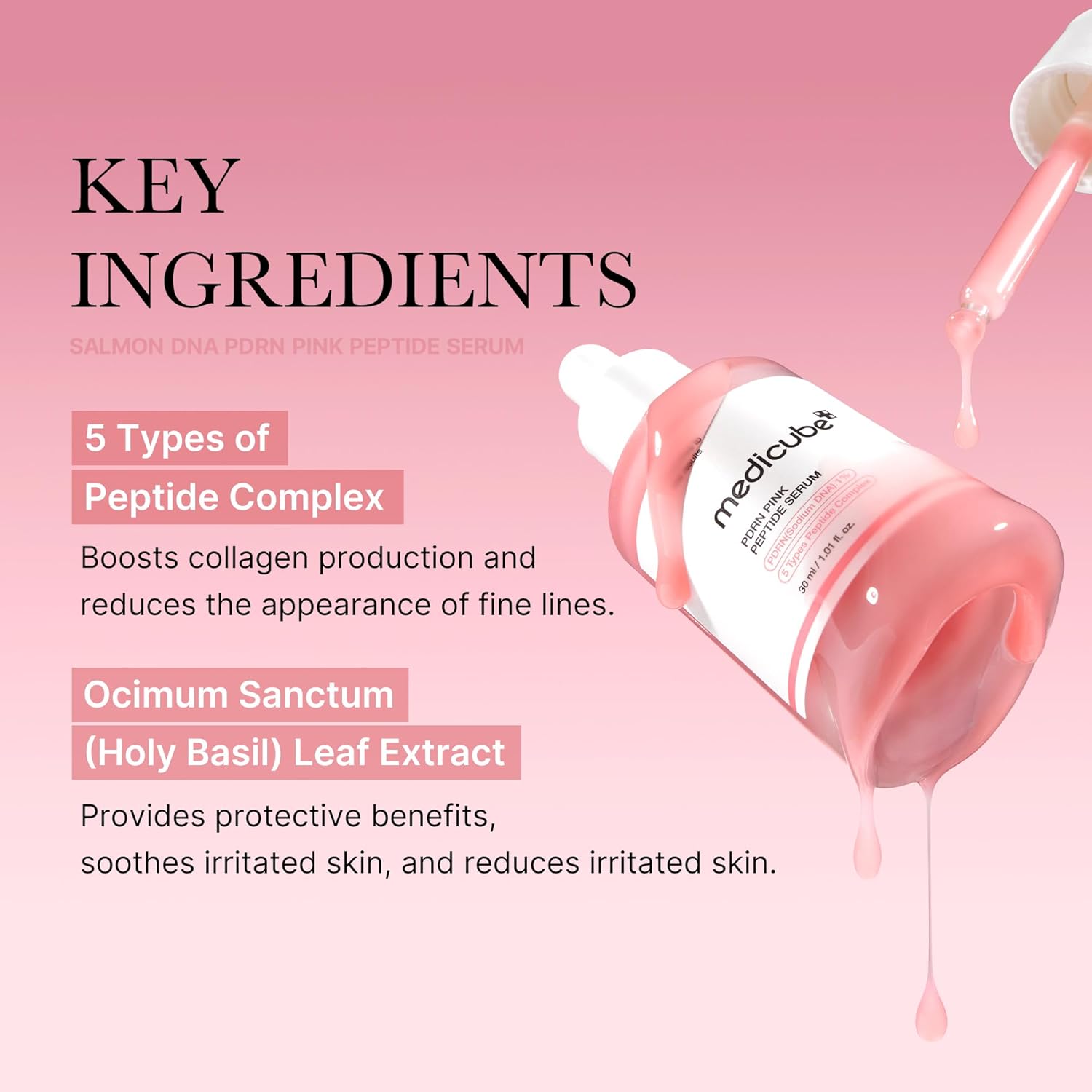 Medicube PDRN Pink Peptide Serum
