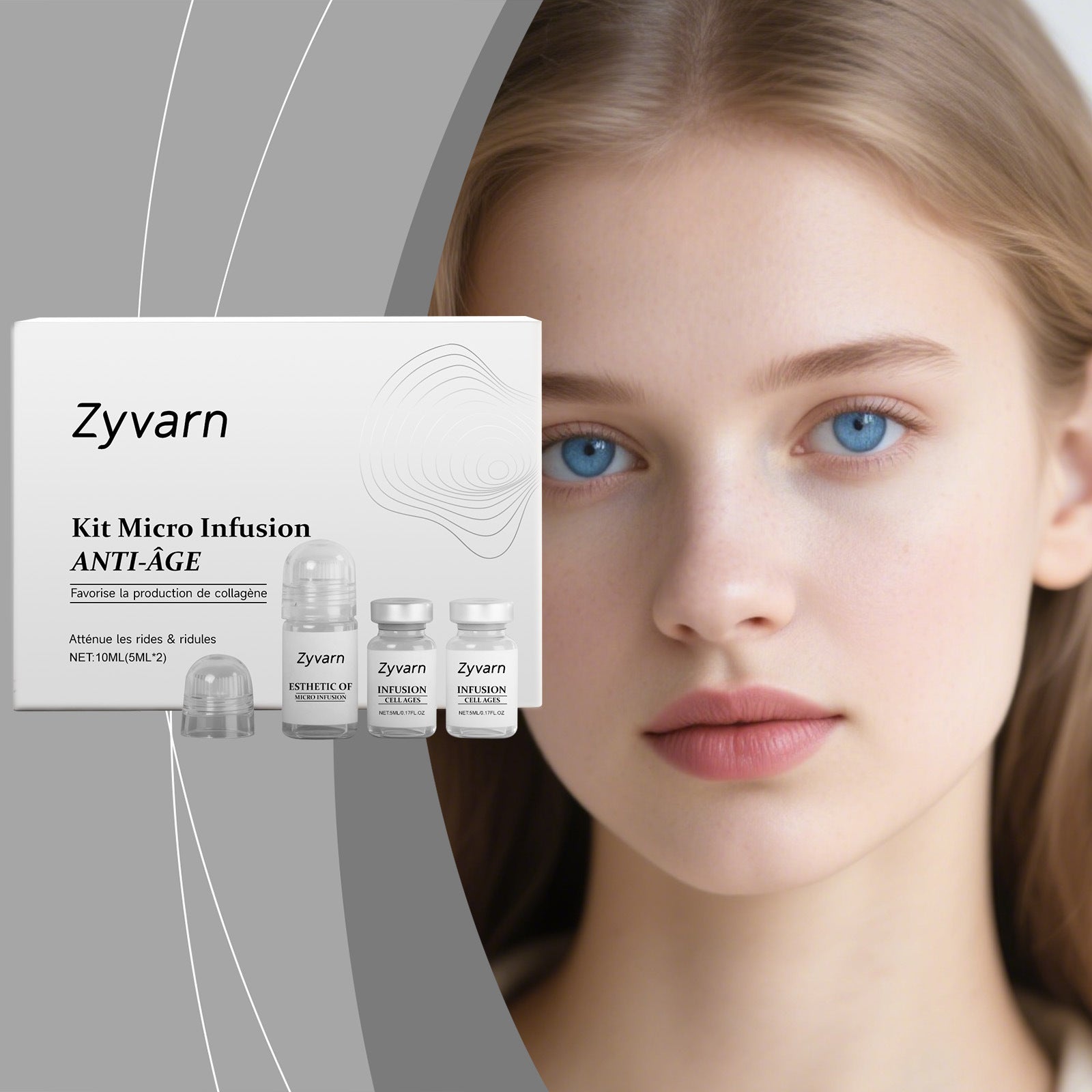 Anti-Aging Microneedle Serum Kit