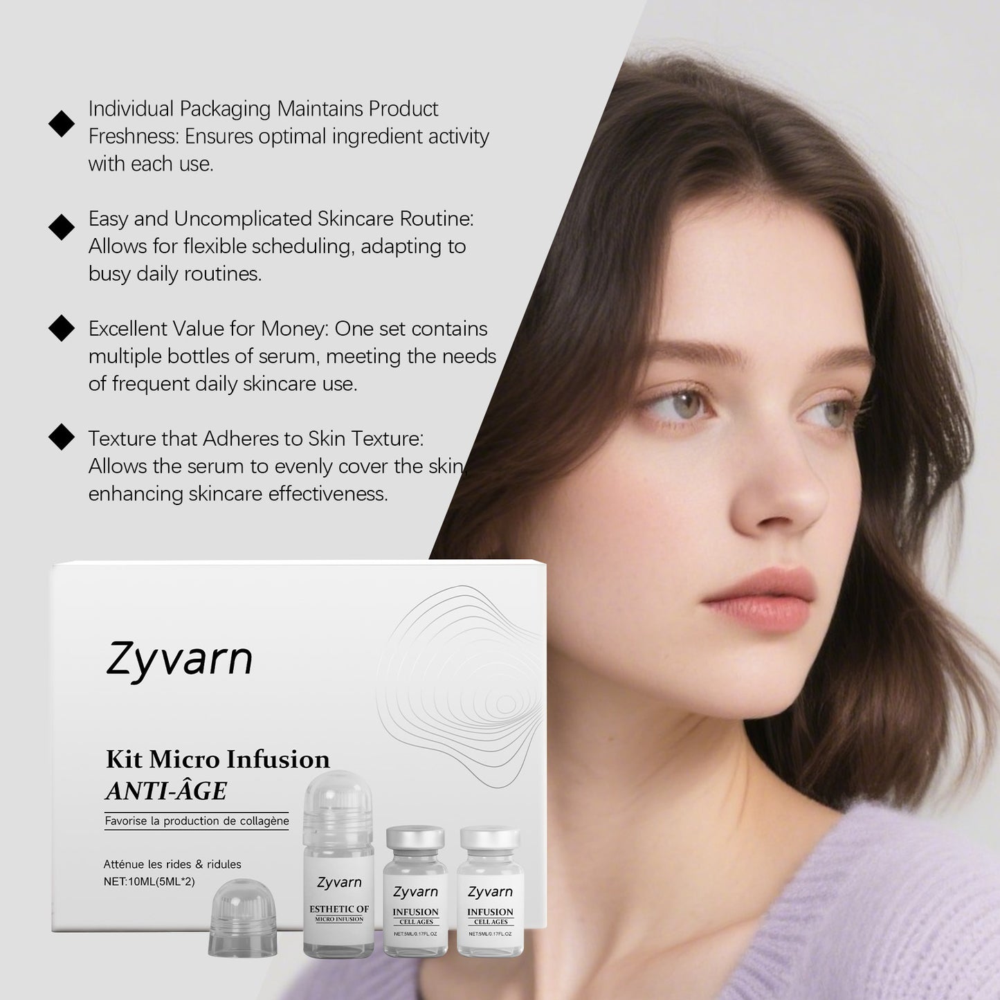 Anti-Aging Microneedle Serum Kit